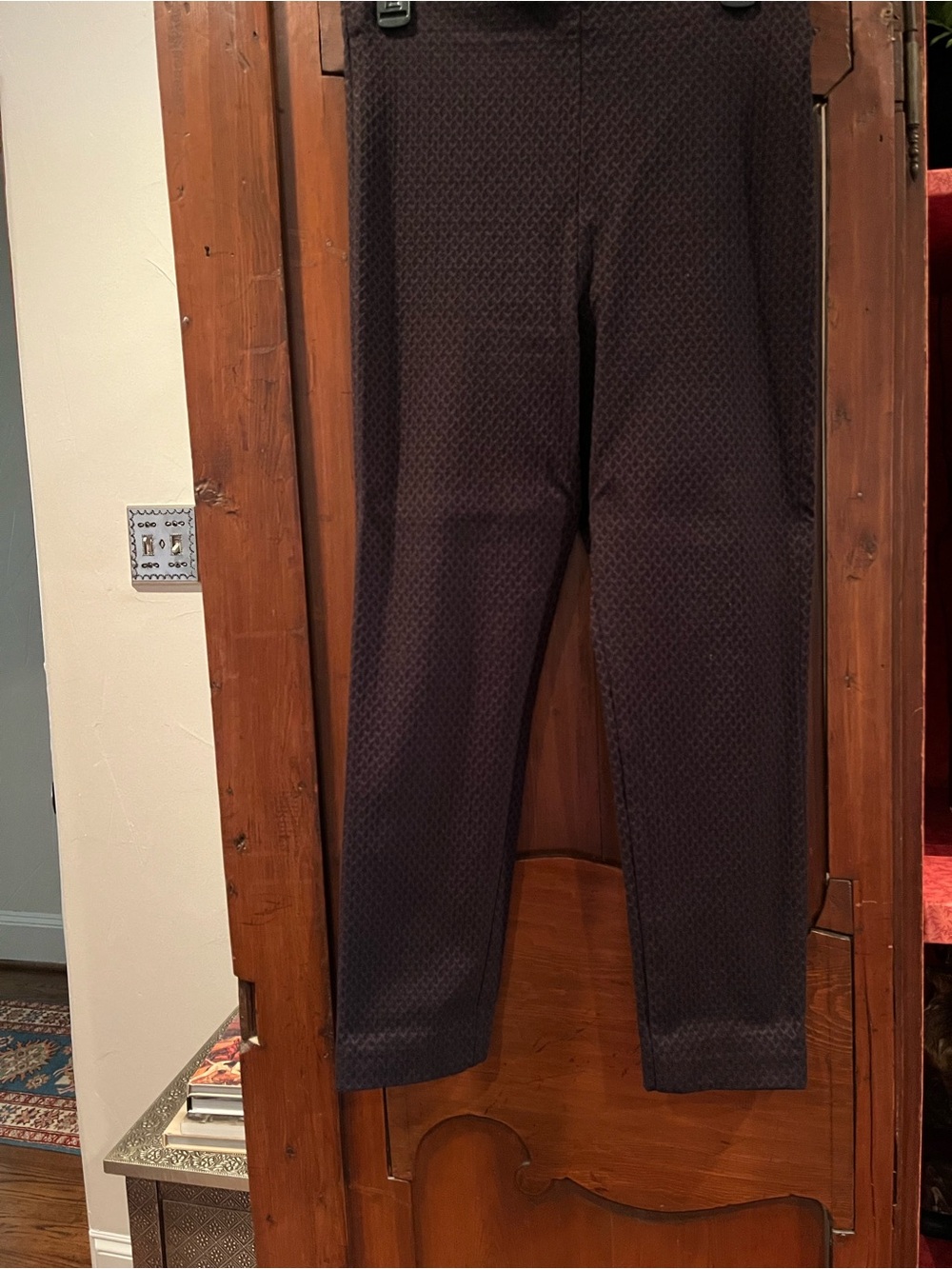 Women's Skinny Ponte Pants in Dark Brown